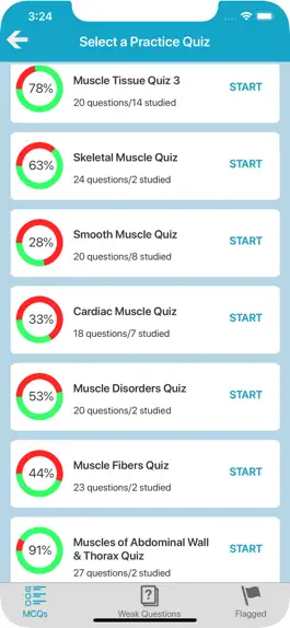 Game screenshot Muscular System Quizzes apk