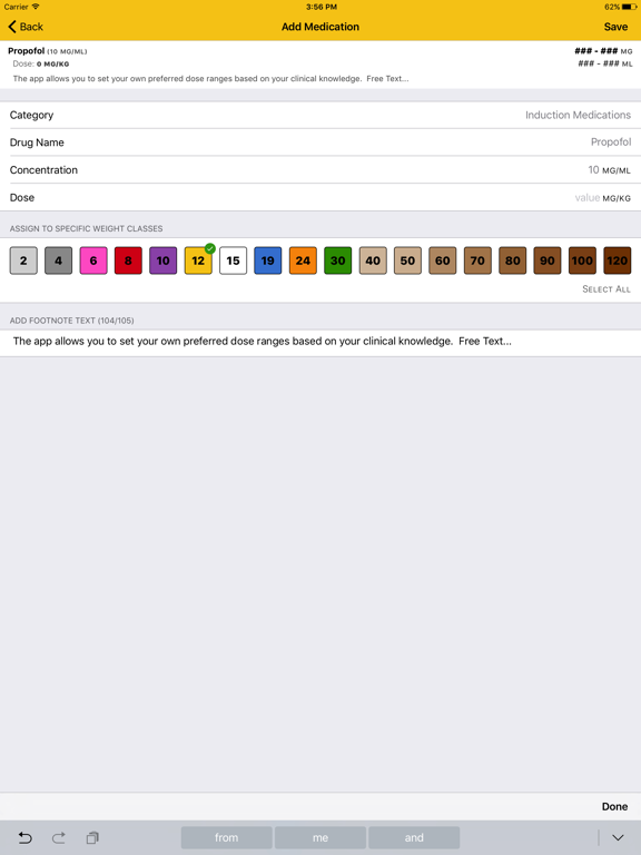 Screenshot #6 pour Pedi Safe Pediatric Anesthesia