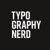 Typography Nerd Sticker