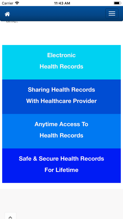 Screenshot #2 pour My Digital Health Locker