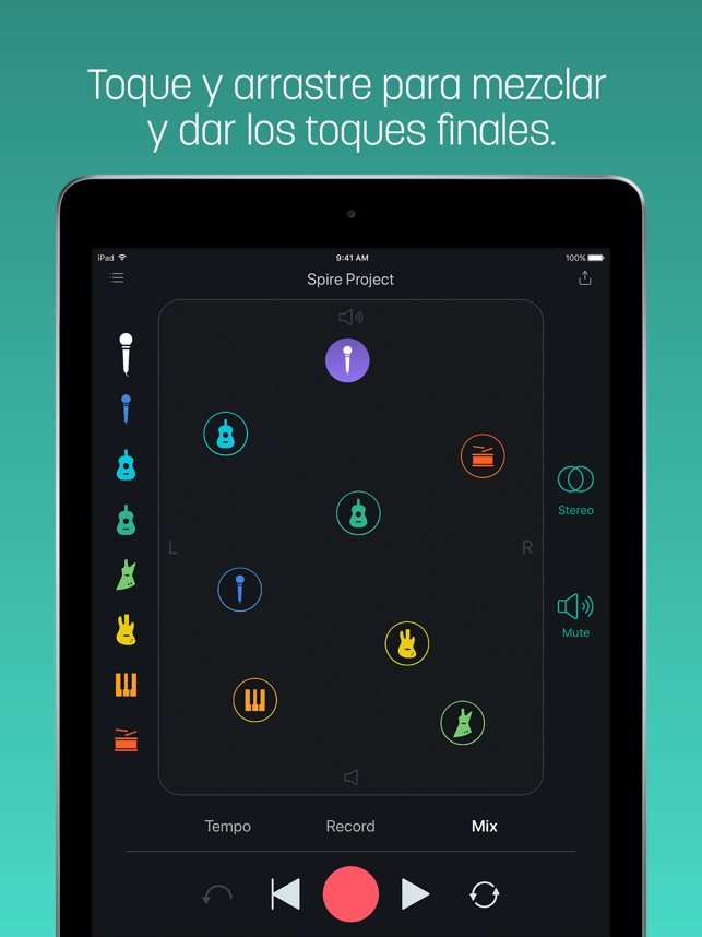 ‎Spire: Music Recorder & Studio Screenshot