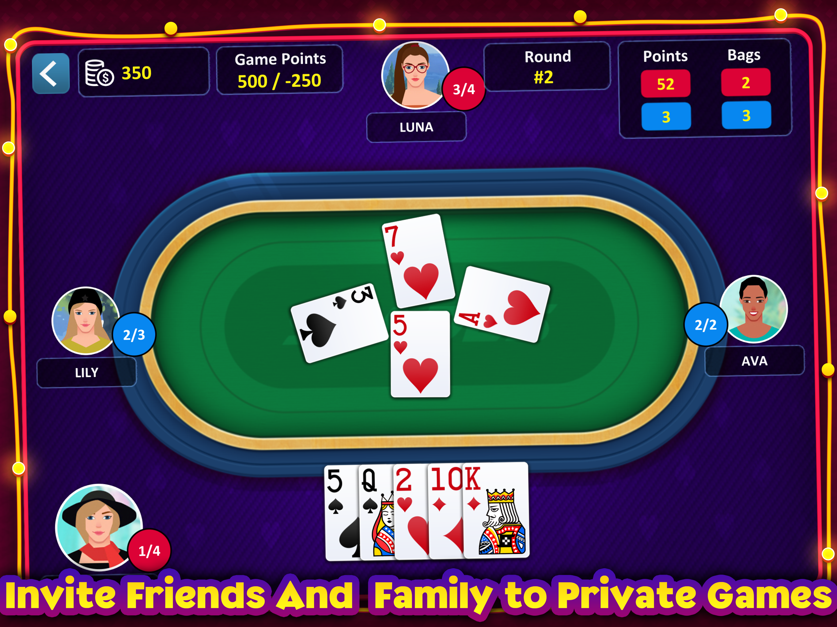 Spades: Casino Card Game