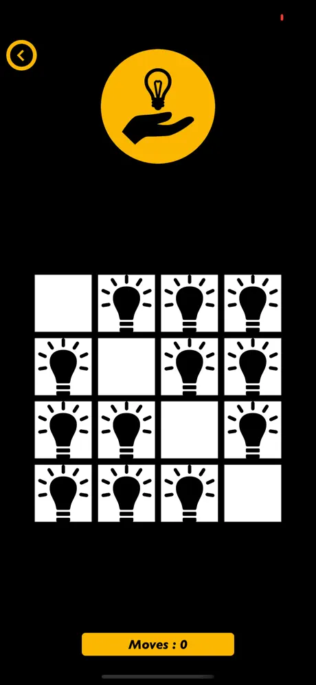 Light Up Bulb Puzzle Game