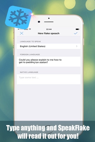 SpeakFlake- Translate Language screenshot 2