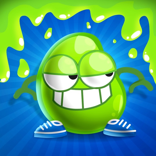 Sneaky splatter Green Blob run Icon
