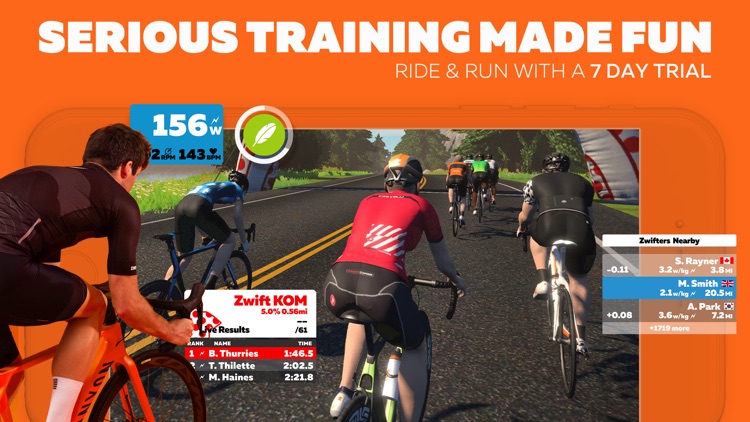 Zwift: Running and Cycling screenshot-0