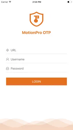 MotionProOTP screenshot 1