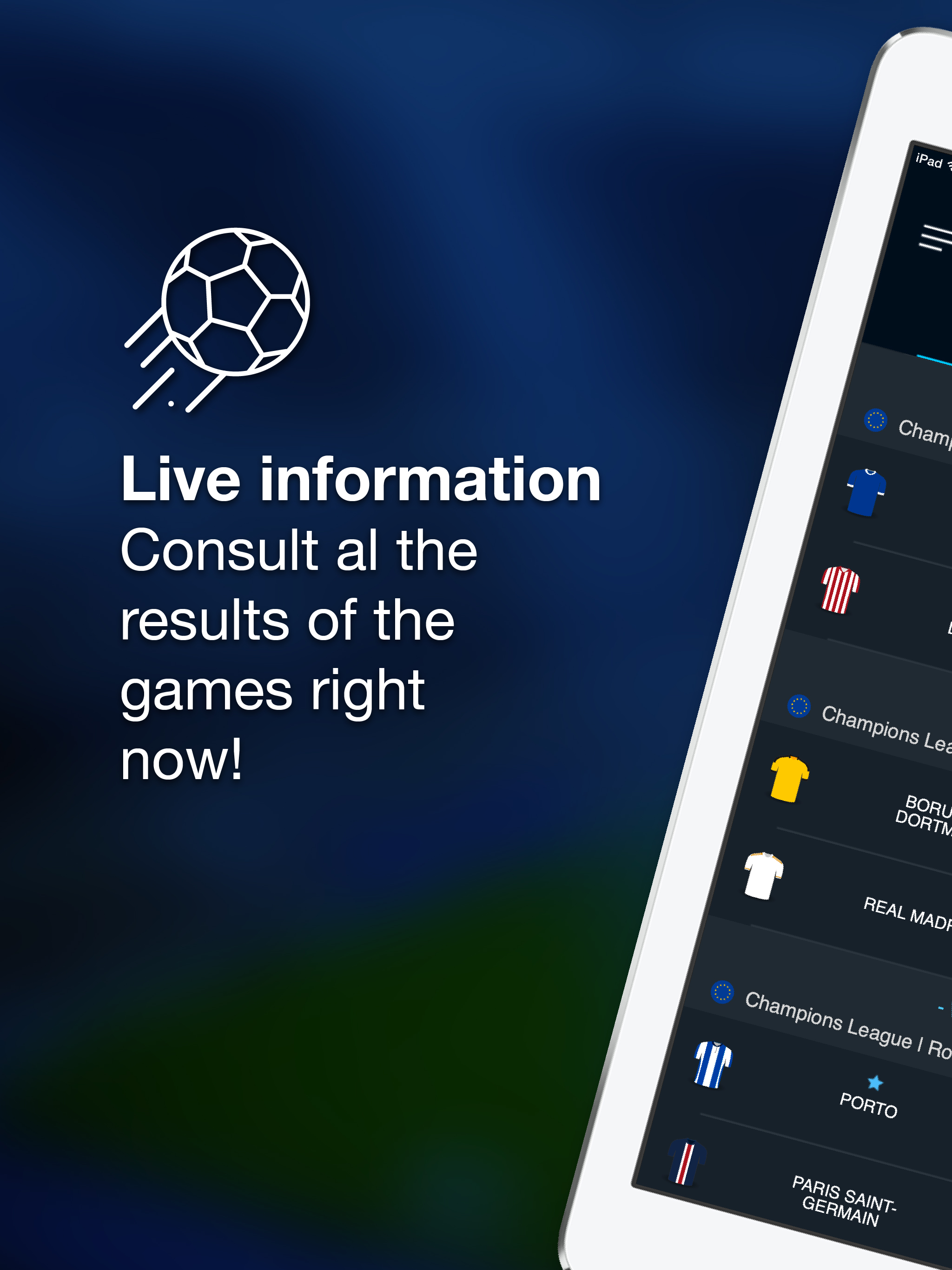 Scores & Stats for Champions