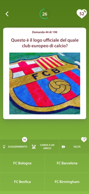 Quiz sul Calcio su App Store