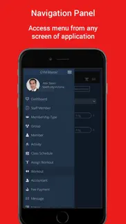 gym master application iphone screenshot 3