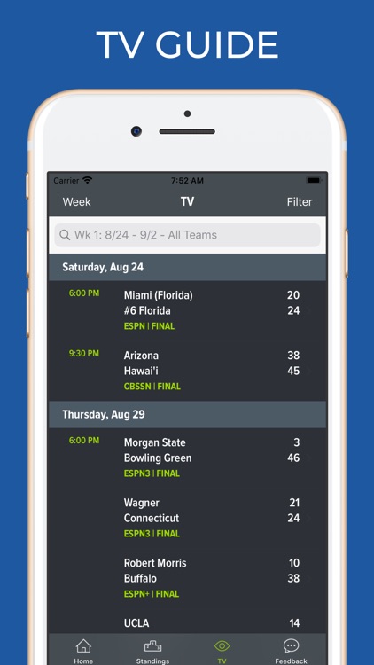 TCU Football Schedules screenshot-6