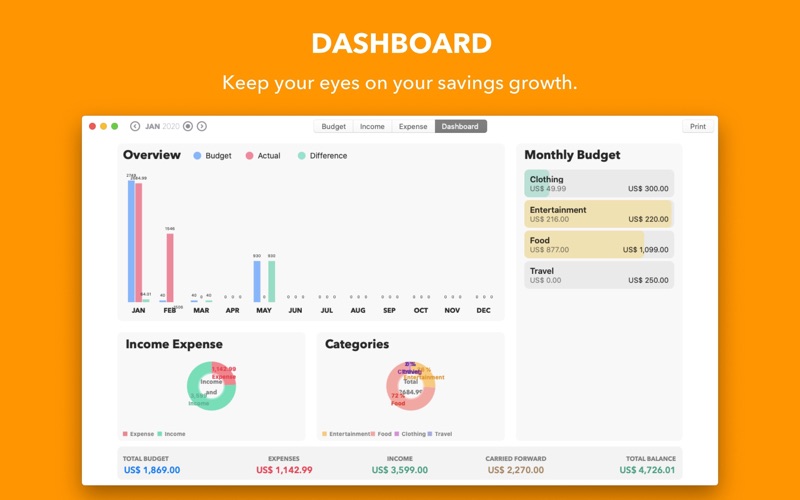 Budget Manager Screenshot