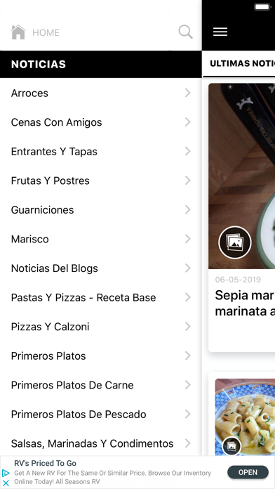 Recetas Italianas Screenshot