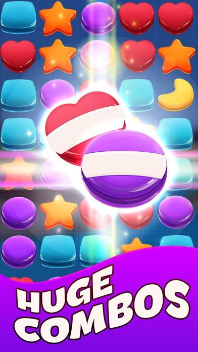 Gummy Wonderland - Match 3 screenshot 2