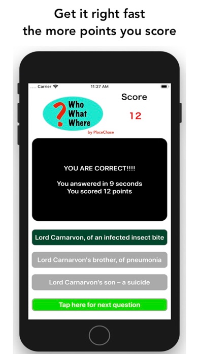 Screenshot #3 pour PlaceChase WhoWhatWhere NYC