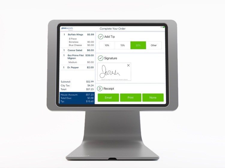 Global Payments Display