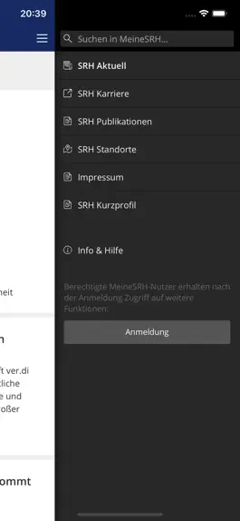 Game screenshot MeineSRH apk
