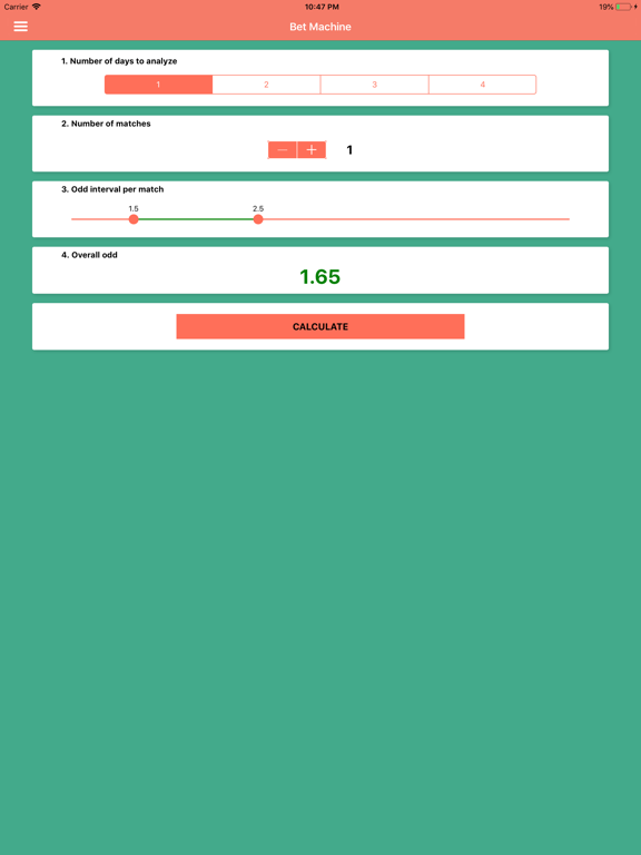 Bullet Bet Predictions iPad screenshot 10 - Sports app