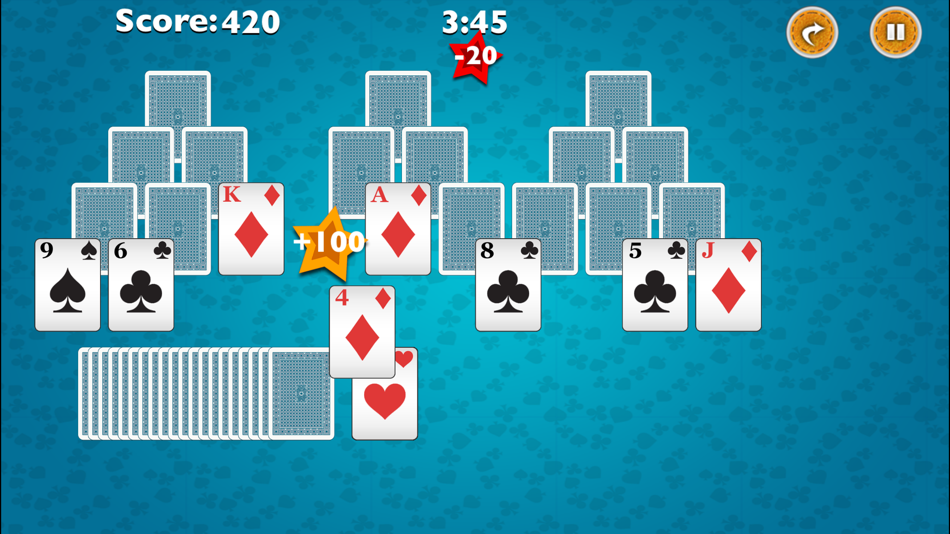 Tri-Peaks Solitaire - 2.0.2 - (iOS)