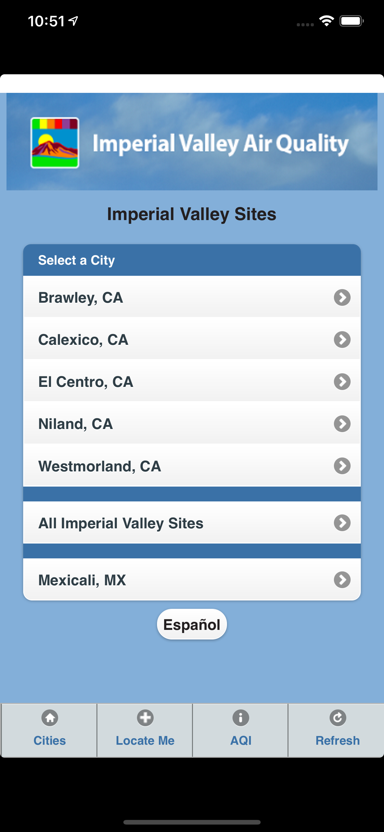 Imperial Valley Air Quality screenshot 2