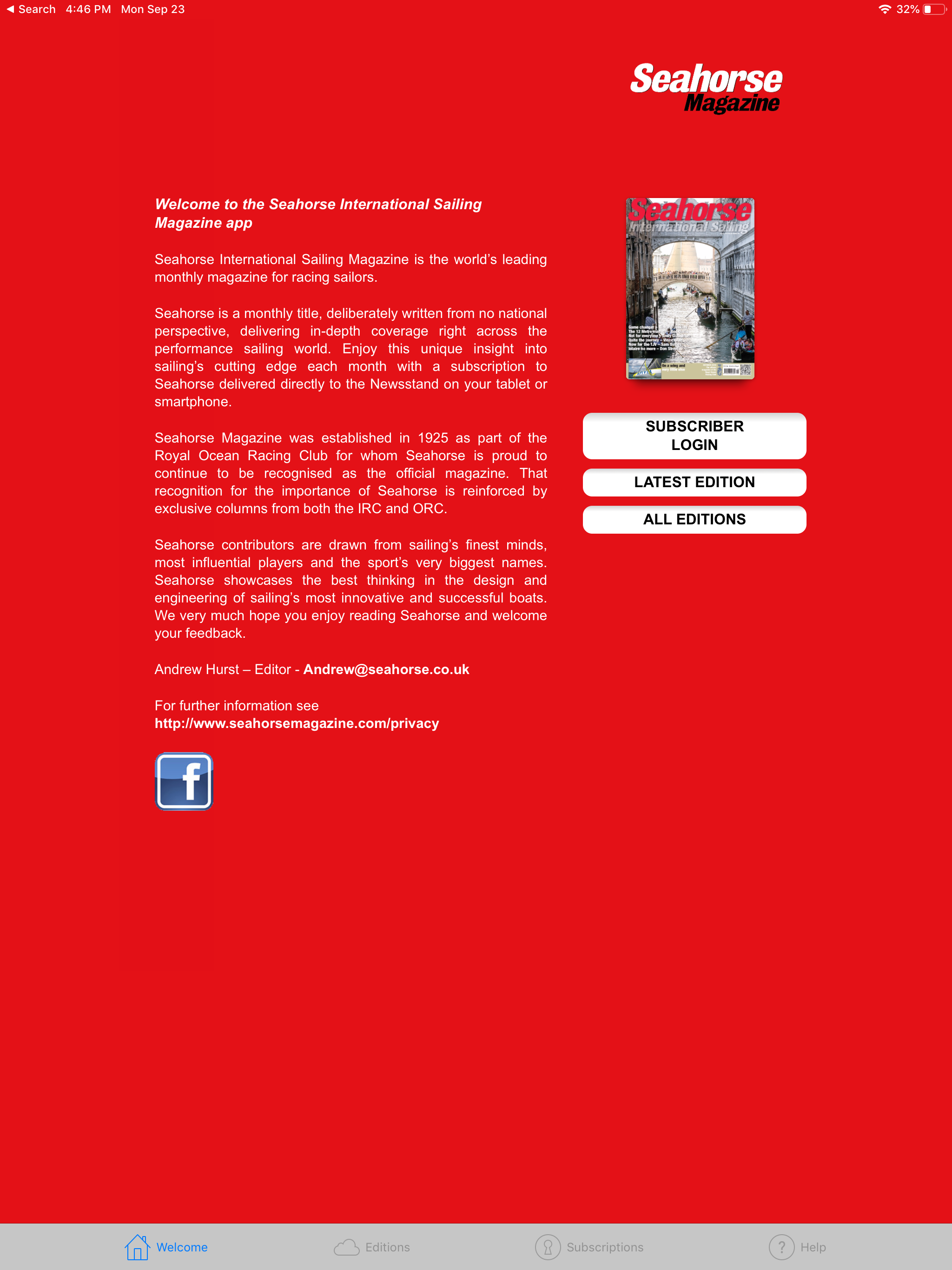 Seahorse Sailing Magazine