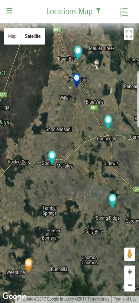 Goanna Telemetry App