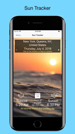 Game screenshot Sun Tracker - sunrise & sunset mod apk