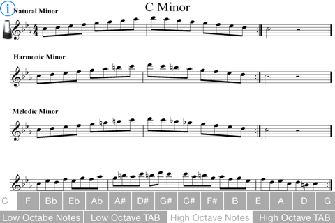 Minor Scales Guitar screenshot 4