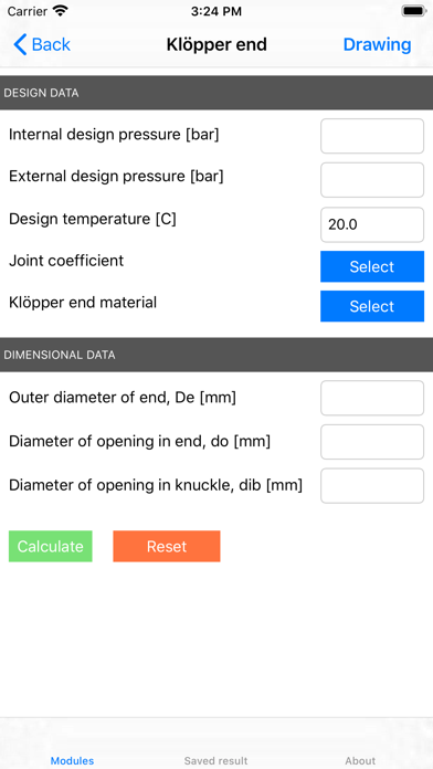 Pressure Equipment Lite screenshot 3