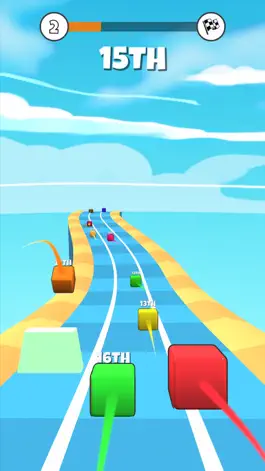 Game screenshot Cube Race 3D hack