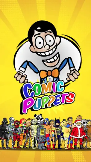 Capture d'écran de Comic Puppets Lite sur iPhone 1