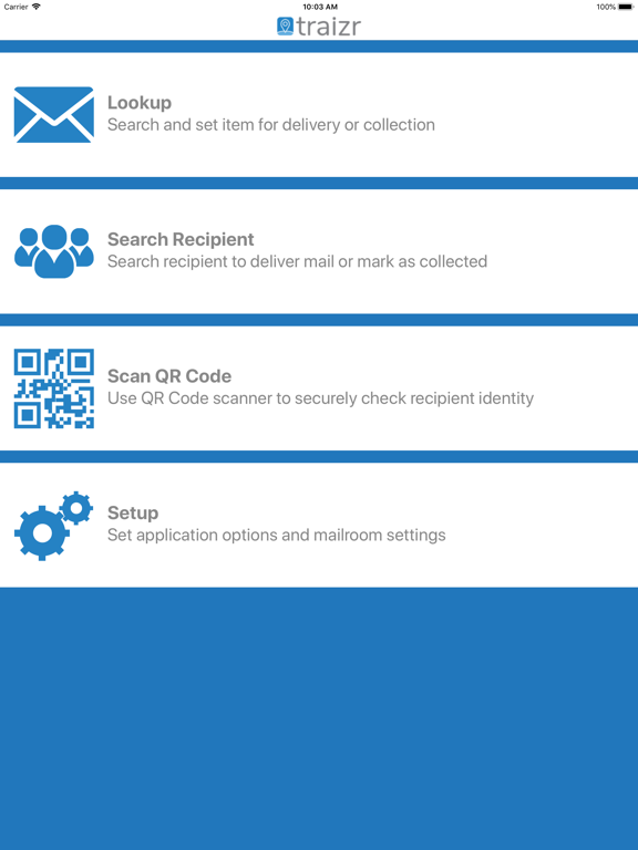 Screenshot #6 pour Traizr mailroom