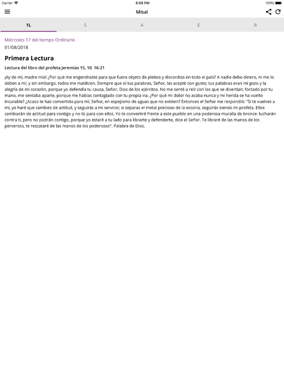 Screenshot #4 pour MISAL - Arquidiócesis de Monte