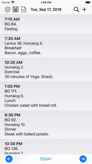 Easy Health Tracker screenshot 1