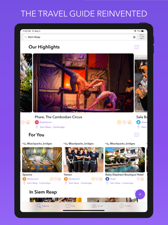 FairTrip - Travel Guide iPad screenshot 1 - Travel app
