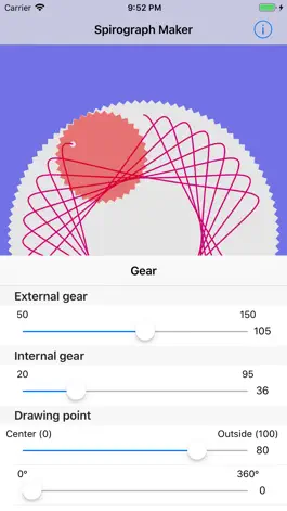 Game screenshot Spirograph Maker apk