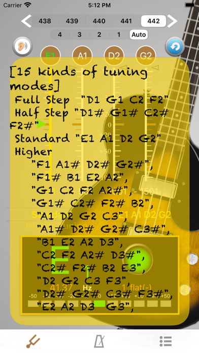 BassTuner - Tuner Bass Guitar screenshot 4