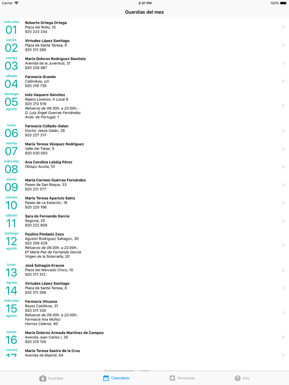 Screenshot #5 pour Farmacias Avila