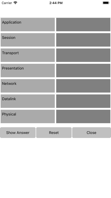 Exam Simulator For Network+ Screenshot