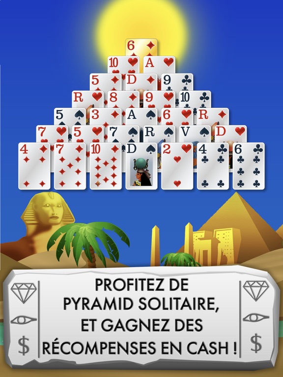 Screenshot #4 pour Solitaire Pyramide Or Royal