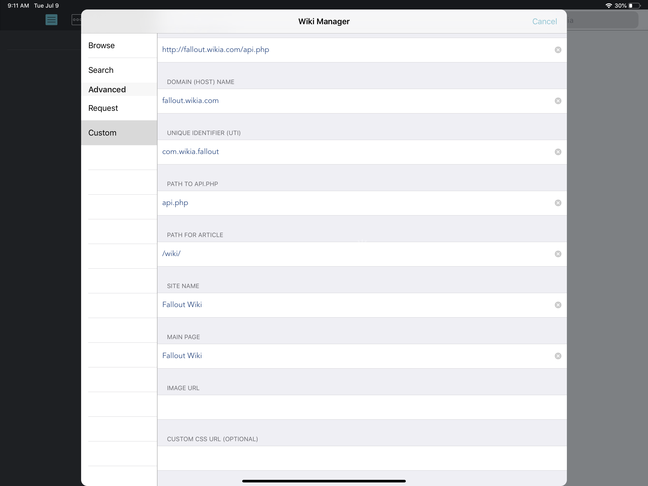 Wikipanion Plus for iPad screenshot 3