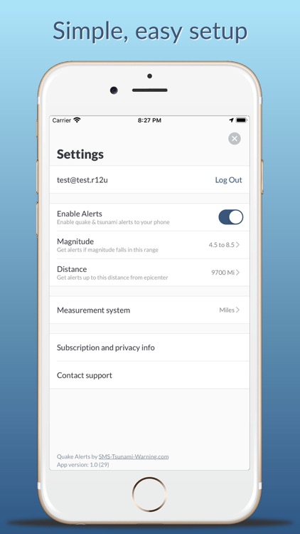 Earthquake & Tsunami Alerts screenshot-6