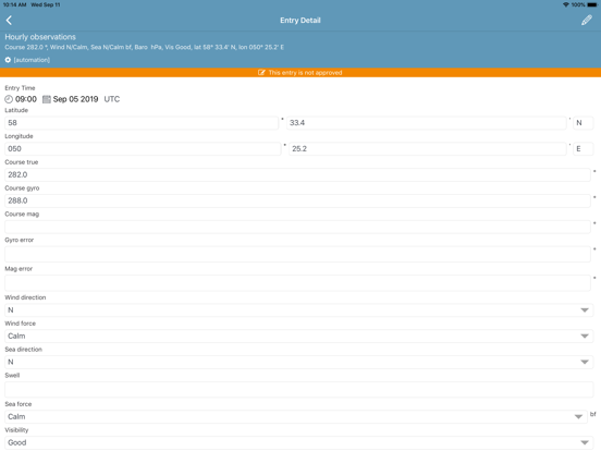 Screenshot #5 pour Napa LogBook