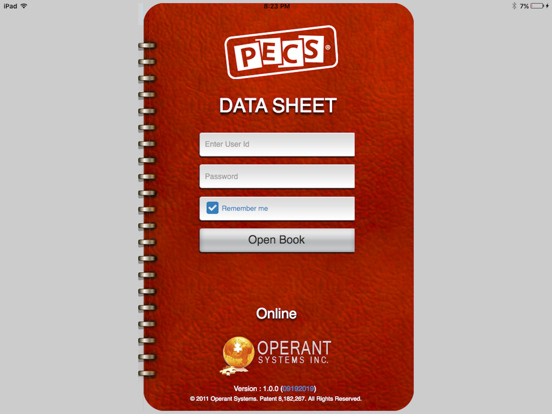 Screenshot #4 pour PECS Data Sheet Online
