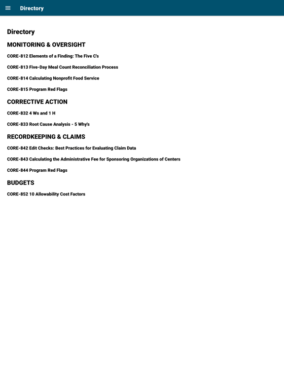 Screenshot #6 pour USDA CORE