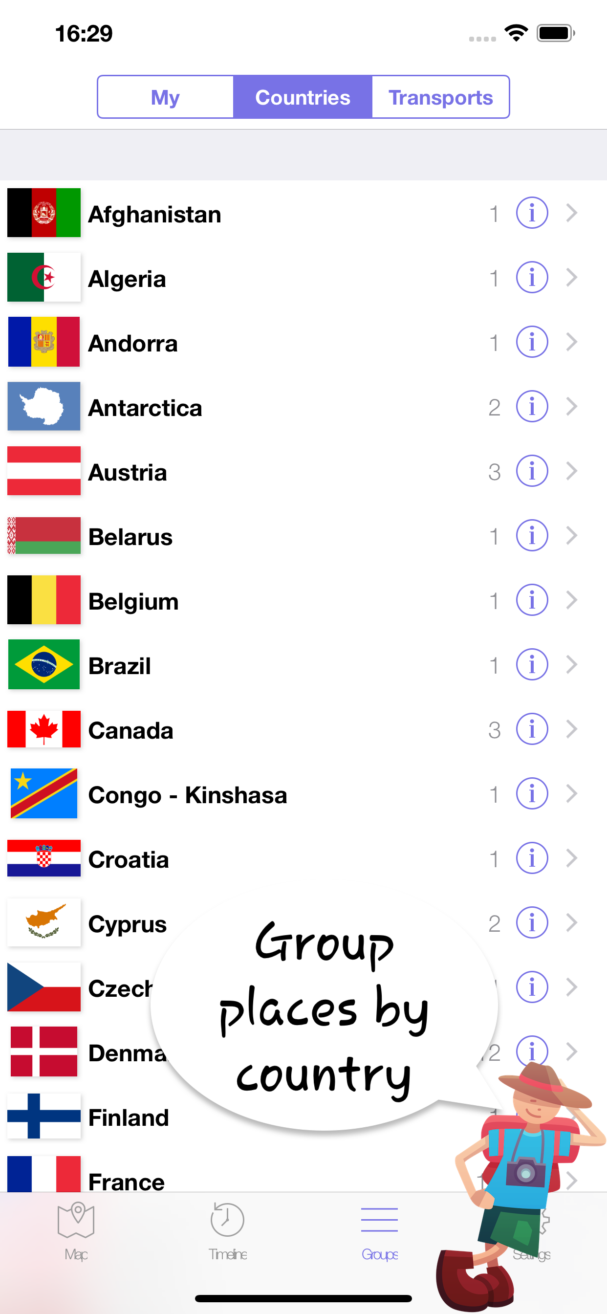EveryPlace - Where I've been? screenshot 6
