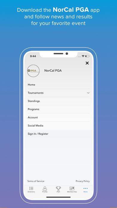 NorCal PGA Screenshot