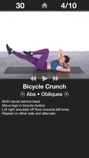 daily ab workout iphone screenshot 1