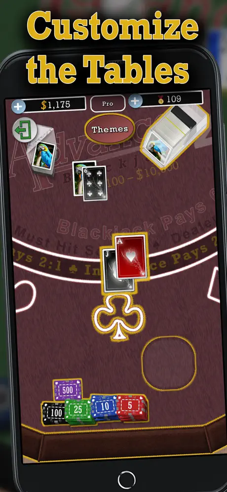 Advanced 21 Blackjack