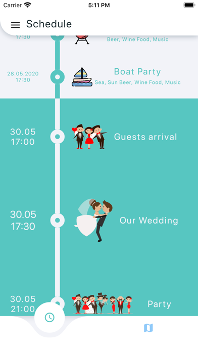 Our Wedding Invitation Screenshot